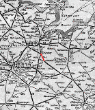 Streckenplan von 1943