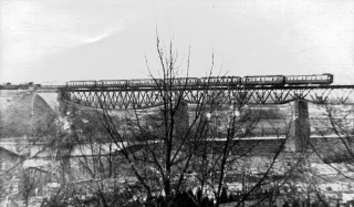 Kaiserzug auf dem Viadukt in Berkenthin